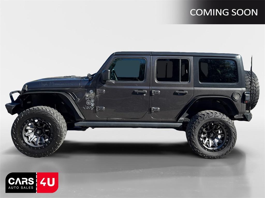 used 2018 Jeep Wrangler Unlimited car, priced at $22,136