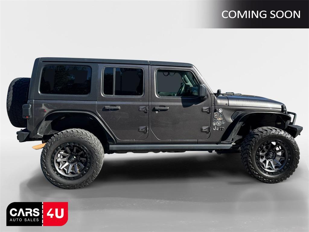used 2018 Jeep Wrangler Unlimited car, priced at $22,136