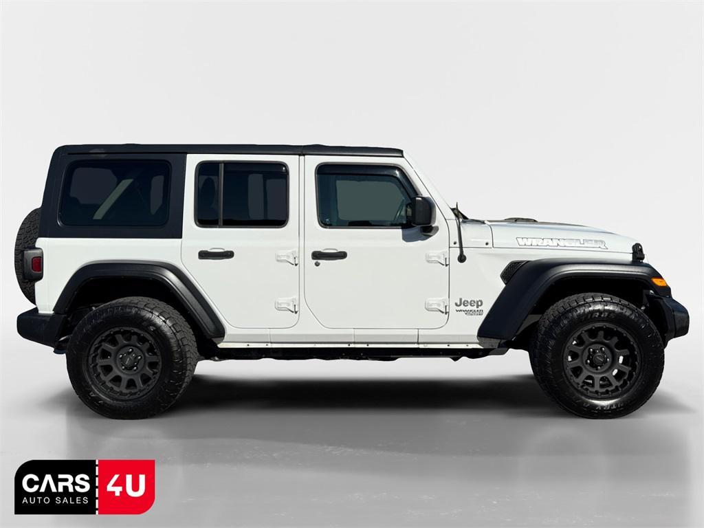 used 2019 Jeep Wrangler Unlimited car, priced at $21,089