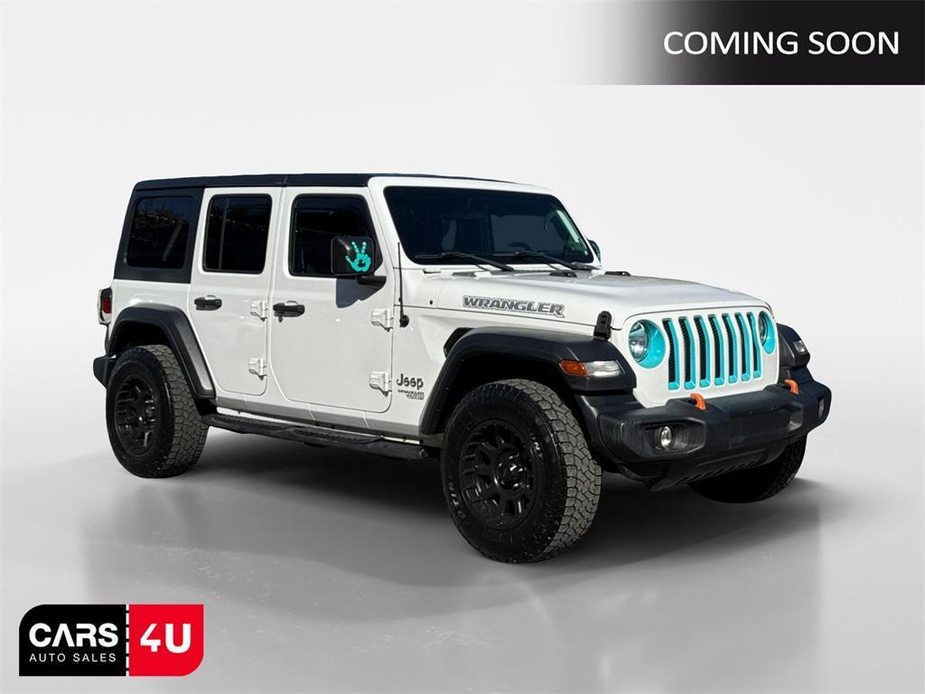 used 2019 Jeep Wrangler Unlimited car, priced at $21,728