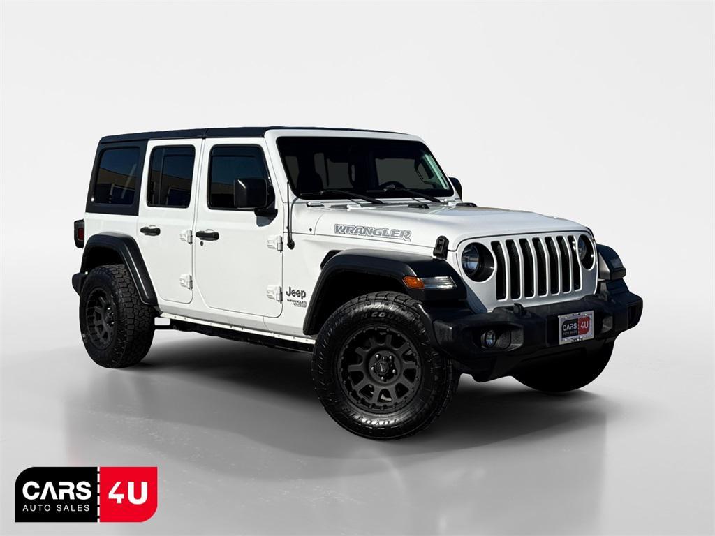 used 2019 Jeep Wrangler Unlimited car, priced at $21,089