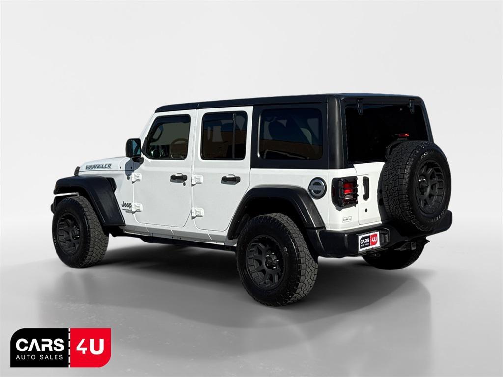 used 2019 Jeep Wrangler Unlimited car, priced at $21,089