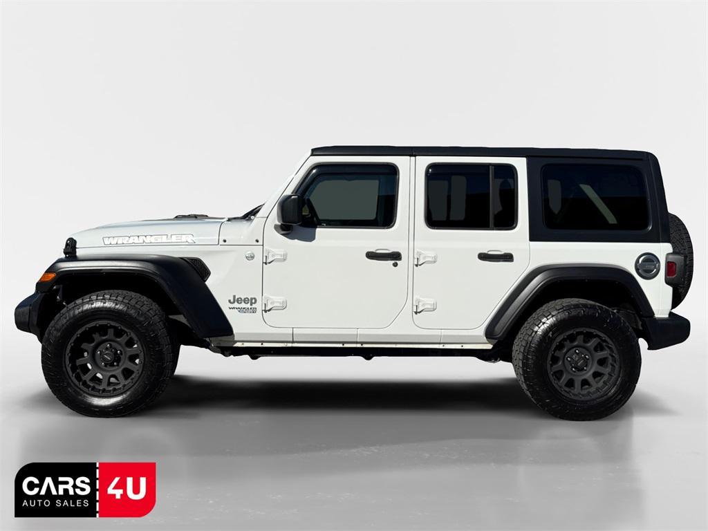 used 2019 Jeep Wrangler Unlimited car, priced at $21,089