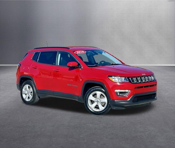 used 2018 Jeep Compass car, priced at $14,356