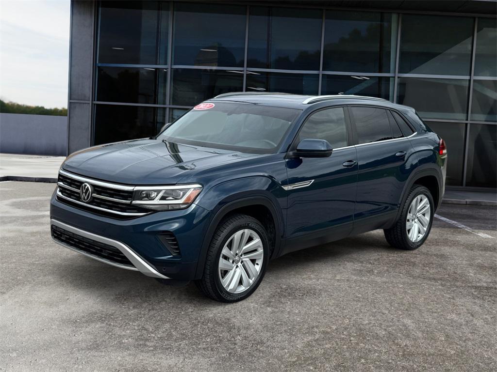 used 2021 Volkswagen Atlas Cross Sport car, priced at $20,739