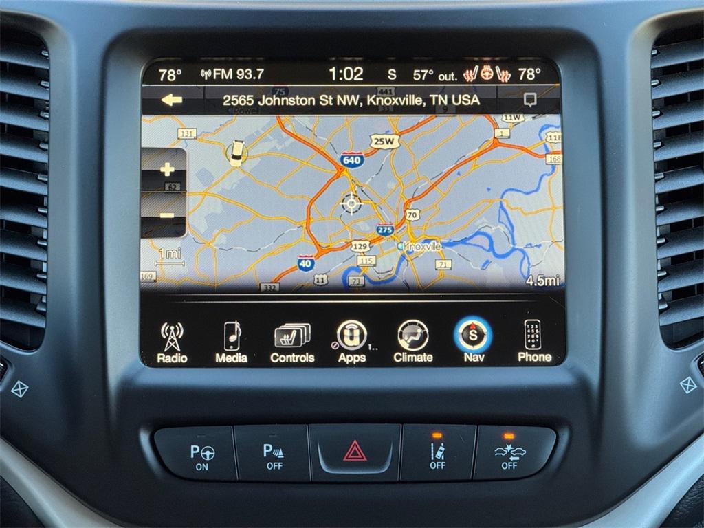 used 2017 Jeep Cherokee car, priced at $13,147