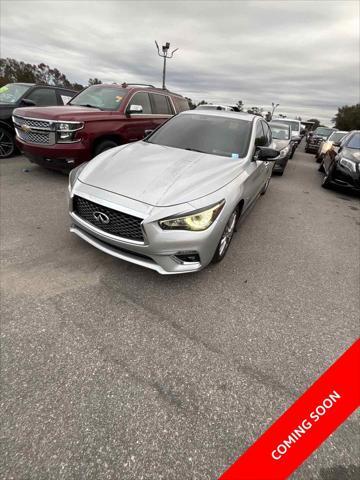 used 2018 INFINITI Q50 car, priced at $18,186