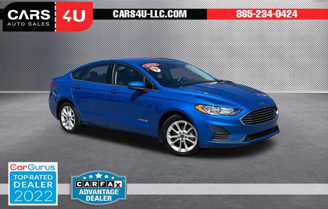 used 2019 Ford Fusion Hybrid car, priced at $17,177