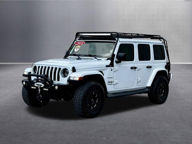 used 2018 Jeep Wrangler Unlimited car, priced at $32,401