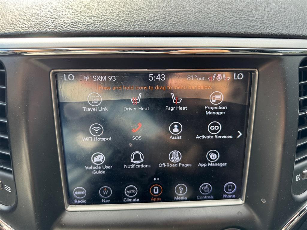 used 2018 Jeep Grand Cherokee car, priced at $19,541
