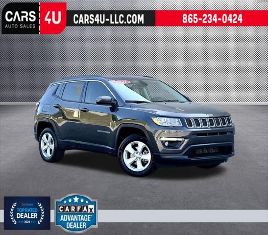 used 2021 Jeep Compass car, priced at $18,987