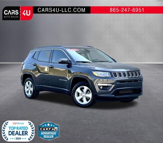 used 2021 Jeep Compass car, priced at $18,986