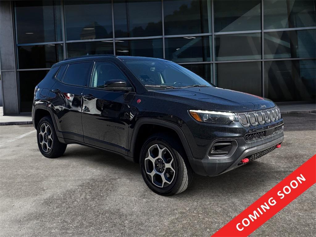 used 2022 Jeep Compass car, priced at $22,458