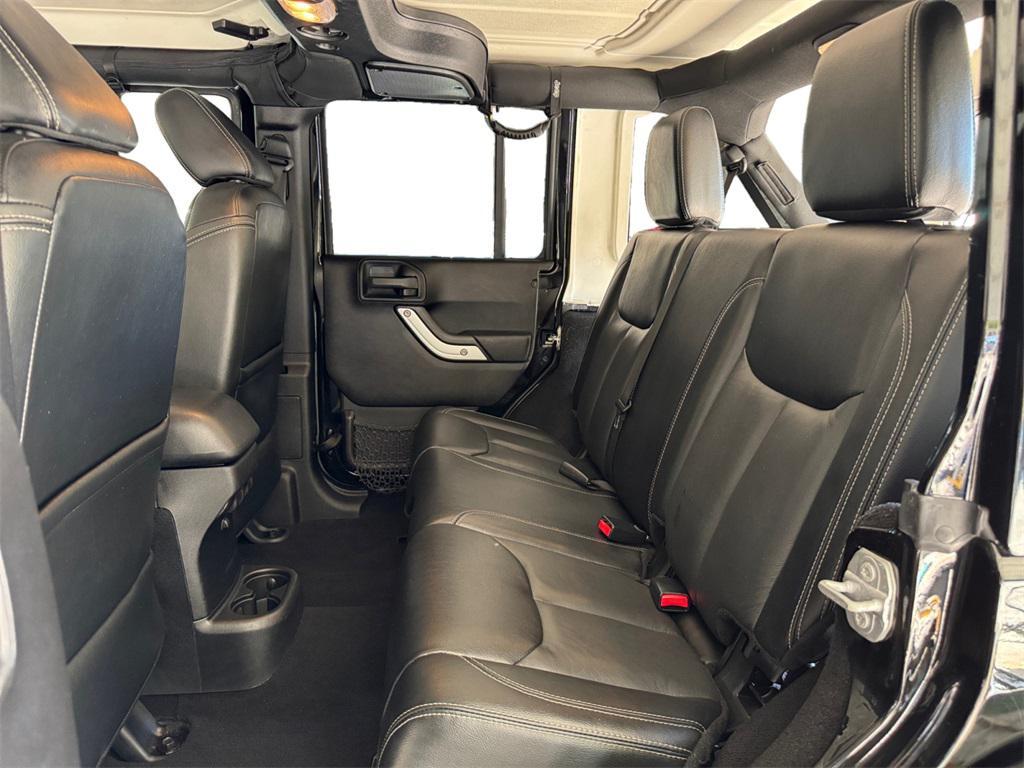 used 2016 Jeep Wrangler Unlimited car, priced at $19,482