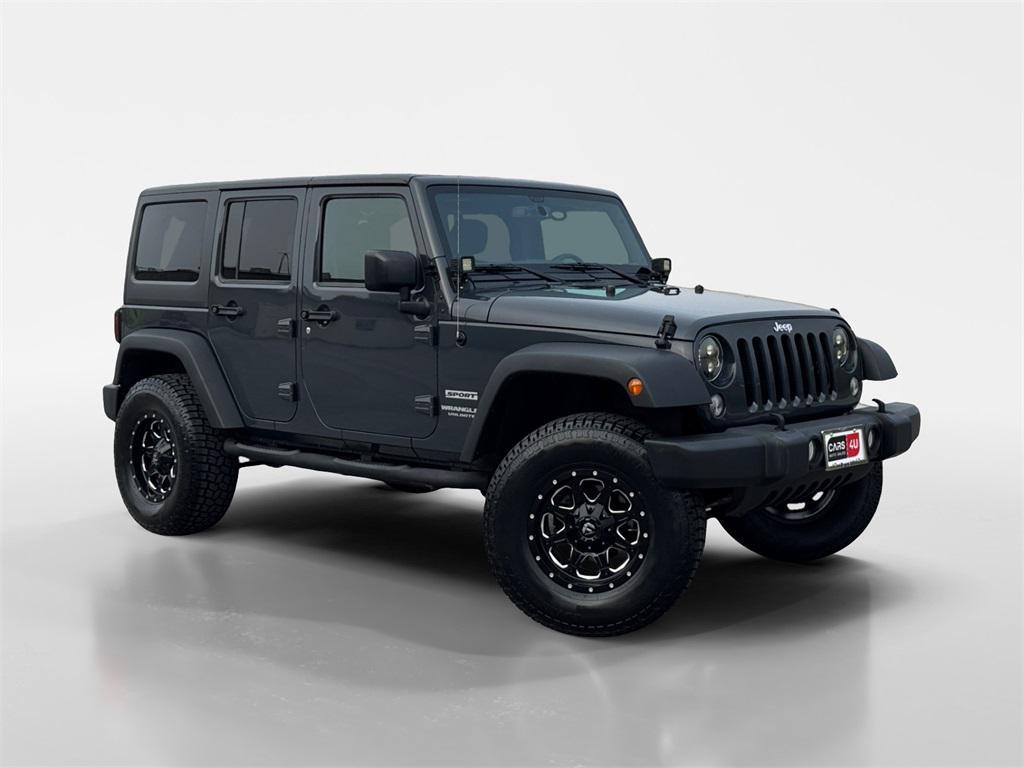 used 2017 Jeep Wrangler Unlimited car, priced at $19,989