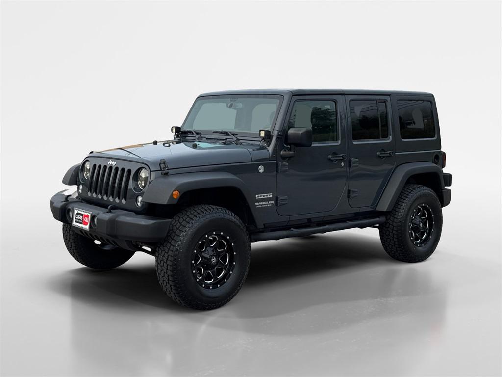 used 2017 Jeep Wrangler Unlimited car, priced at $19,989