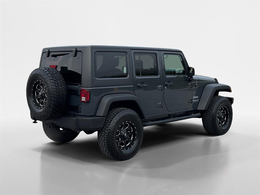 used 2017 Jeep Wrangler Unlimited car, priced at $19,989