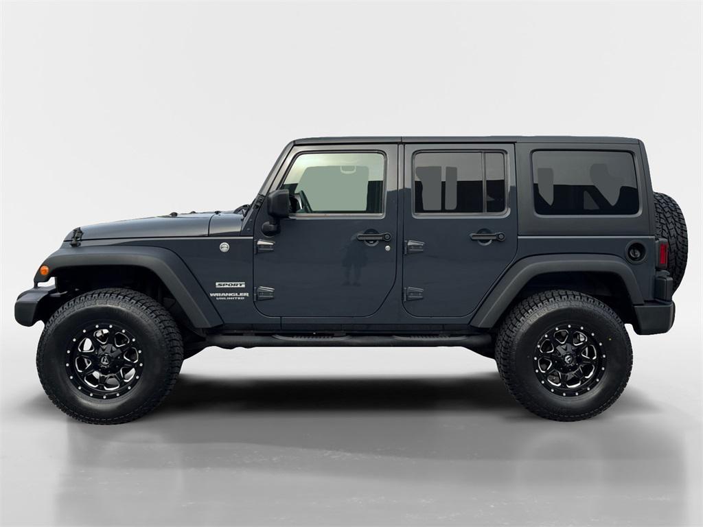 used 2017 Jeep Wrangler Unlimited car, priced at $19,989