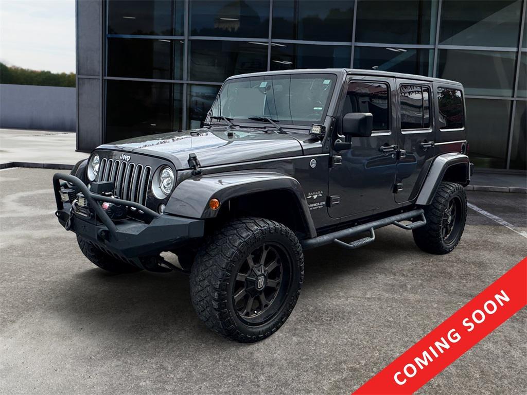 used 2017 Jeep Wrangler Unlimited car, priced at $21,188