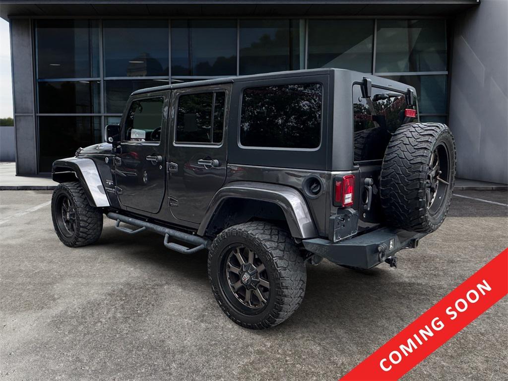 used 2017 Jeep Wrangler Unlimited car, priced at $21,188