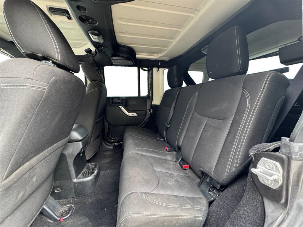 used 2017 Jeep Wrangler Unlimited car, priced at $21,188