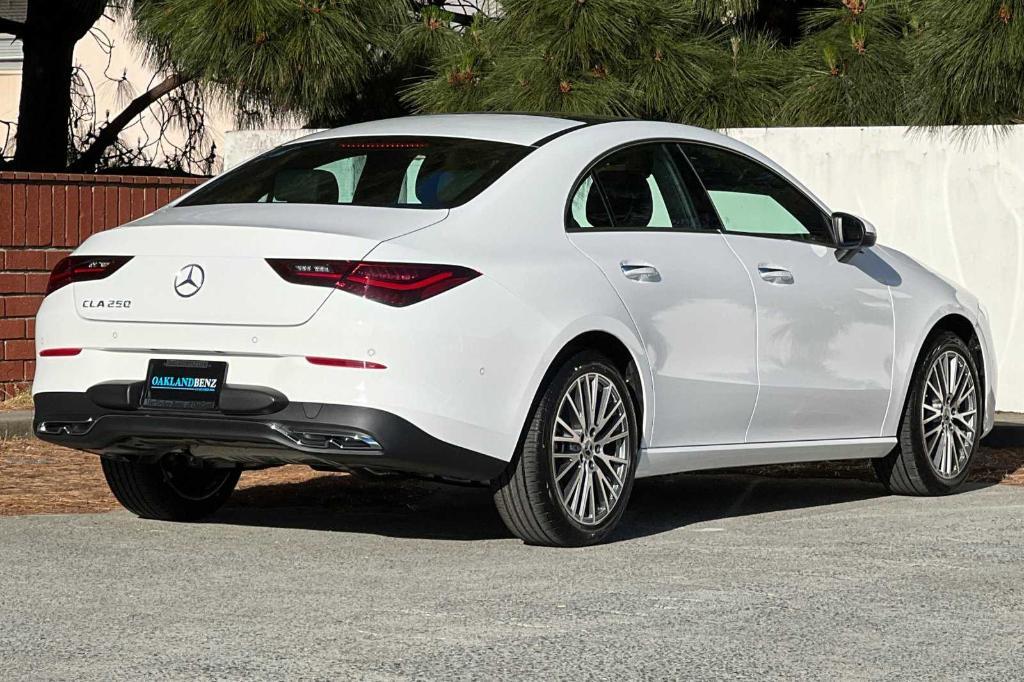 new 2024 Mercedes-Benz CLA 250 car, priced at $46,275