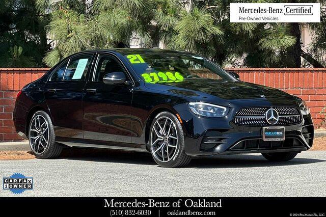 used 2021 Mercedes-Benz E-Class car, priced at $36,986