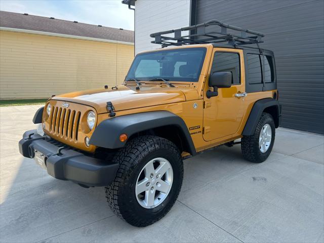 used 2014 Jeep Wrangler car, priced at $14,900