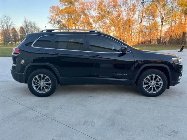 used 2021 Jeep Cherokee car, priced at $21,900