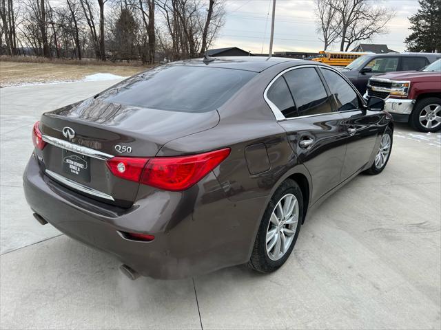 used 2015 INFINITI Q50 car, priced at $14,500