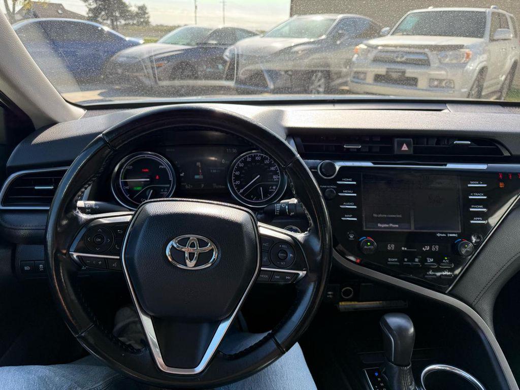 used 2019 Toyota Camry Hybrid car, priced at $13,900