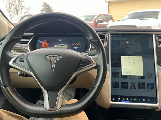 used 2015 Tesla Model S car, priced at $16,900