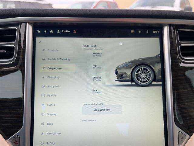 used 2015 Tesla Model S car, priced at $16,900