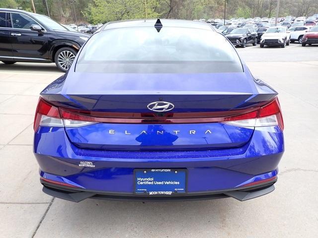 used 2021 Hyundai Elantra car, priced at $19,413