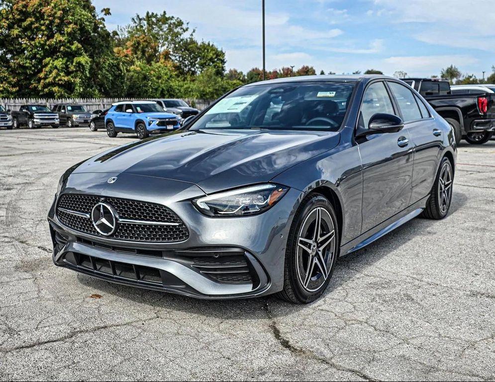 new 2025 Mercedes-Benz C-Class car, priced at $59,745