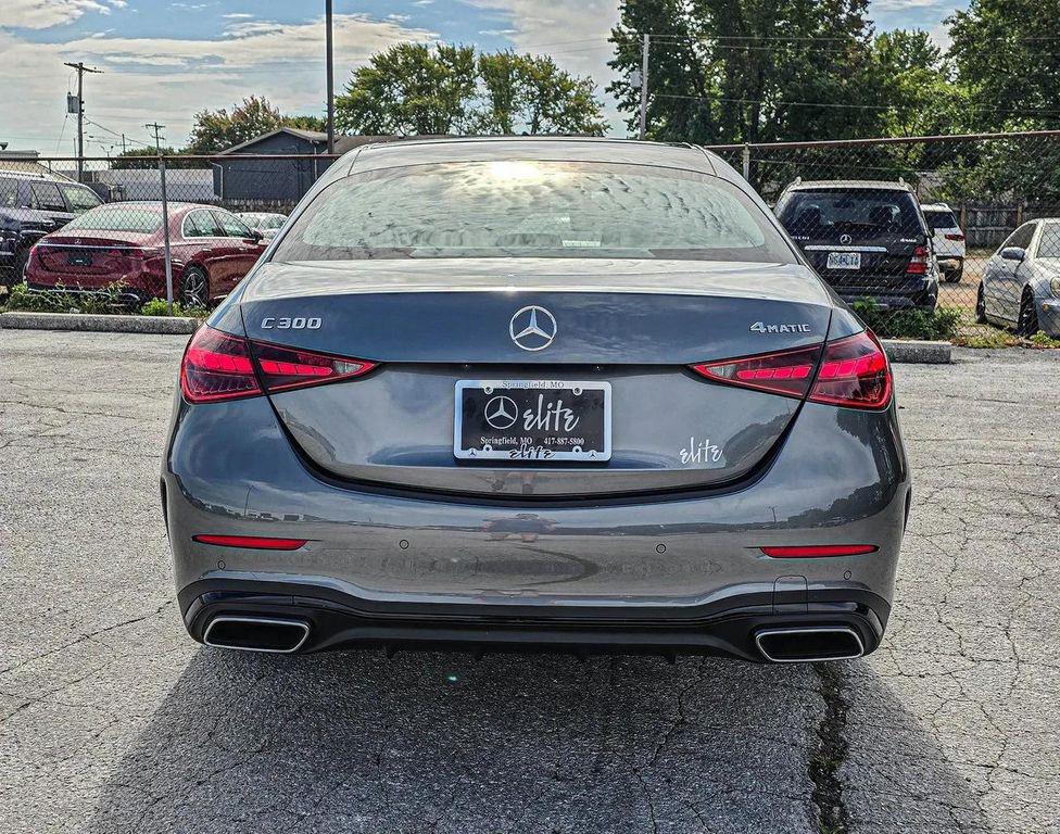 new 2025 Mercedes-Benz C-Class car, priced at $59,745