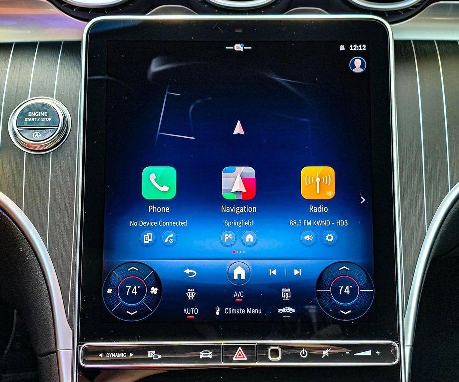 new 2025 Mercedes-Benz C-Class car, priced at $59,745