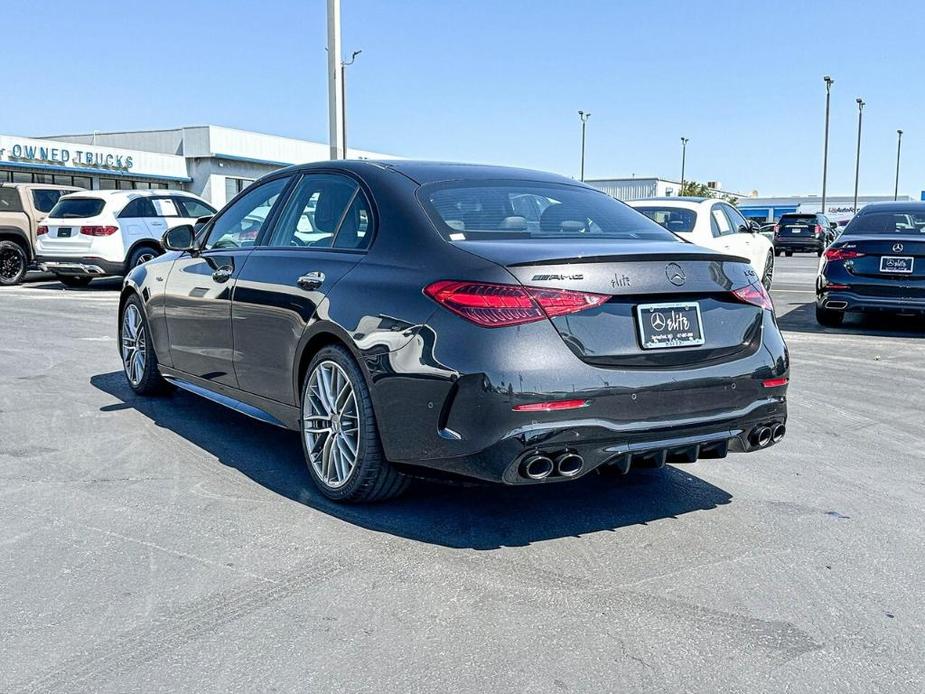 new 2024 Mercedes-Benz AMG C 43 car, priced at $68,275