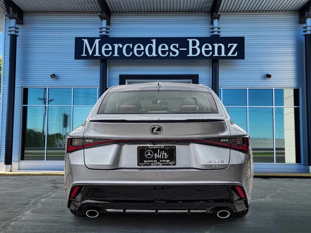 used 2024 Lexus IS 350 car, priced at $47,738