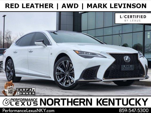 used 2023 Lexus LS 500 car, priced at $71,376