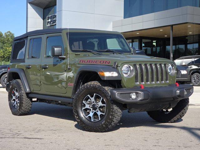 used 2021 Jeep Wrangler Unlimited car, priced at $39,130