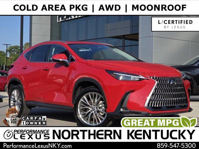 used 2025 Lexus NX 350h car, priced at $50,532