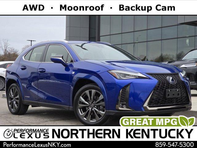 used 2022 Lexus UX 250h car, priced at $32,036