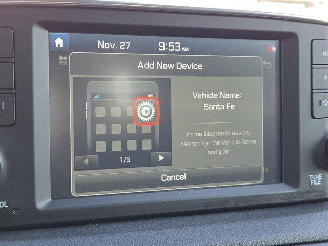 used 2020 Hyundai Santa Fe car, priced at $17,998