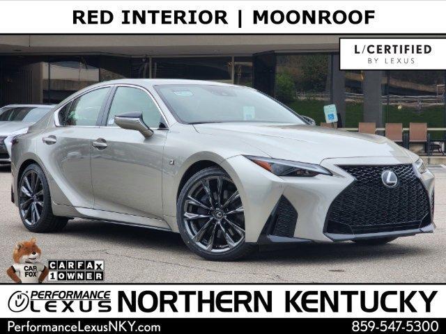 used 2021 Lexus IS 350 car, priced at $41,676