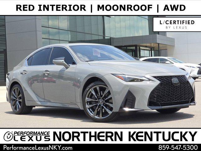 used 2024 Lexus IS 350 car, priced at $48,335