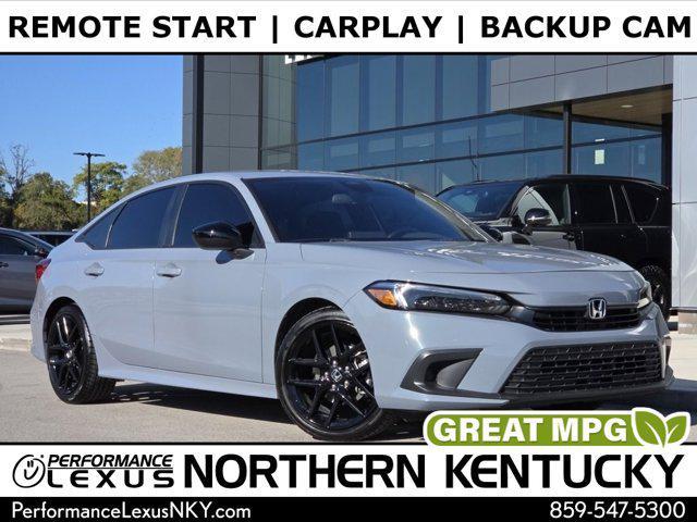 used 2022 Honda Civic car, priced at $21,940