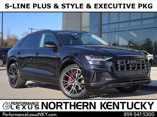used 2021 Audi Q8 car, priced at $36,976