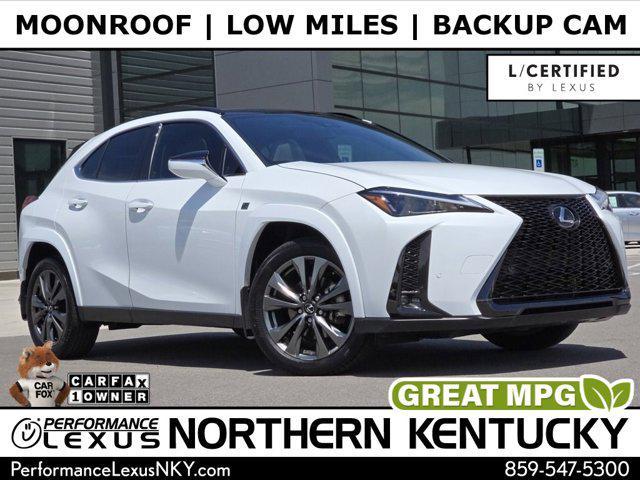 used 2023 Lexus UX 250h car, priced at $35,928