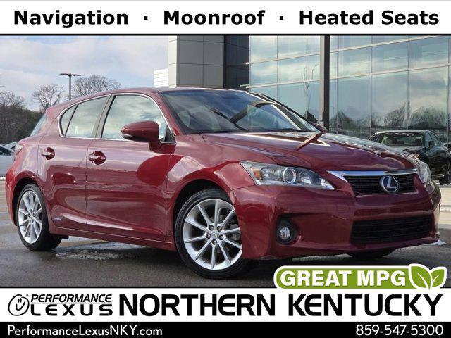 used 2012 Lexus CT 200h car, priced at $10,478